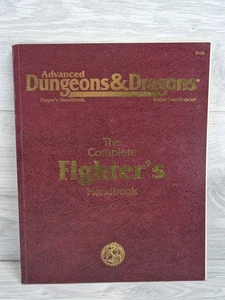 AD&D 2nd Edition The Complete Fighter's Handbook Softback TSR Inc 1989 VGC - Picture 1 of 8