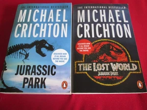 Michael Crichton - Jurassic Park & The Lost World - 2 PB Bücher - Bild 1 von 2
