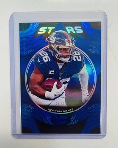 2020 Panini Certified - Certified Stars #CS-SB Saquon Barkley Mirror Blue 75/75 - Picture 1 of 2
