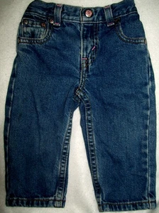 Jeans LEVI STRAUSS de corte relajado regular vintage 515 para niña 12 M: costuras rosas - Imagen 1 de 5