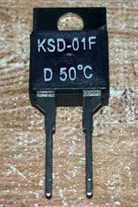 50 degrees NC normally closed D 1.5A thermal switch temperature sensor thermosta - Imagen 1 de 2