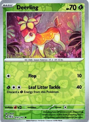 Deerling - 016/162 - REVERSE HOLO - SV05: Temporal Forces - NM - Image 1 of 2