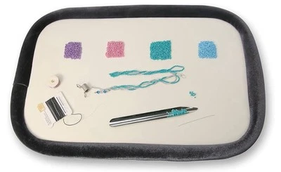 Basteln Stoßstange extra großes Perlenbrett erhöhte Kanten 17,75 Zoll x 11,75 Zoll - Bild 1 von 3