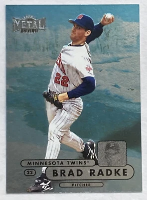 Brad Radke 1998 Metal Universe, Fleer/Skybox Card #49 - Image 1 of 4