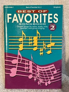 BEST OF FAVORITES LIEDBUCH, BAND 2 von W. Elmo Mercer Southern Gospel - Bild 1 von 4