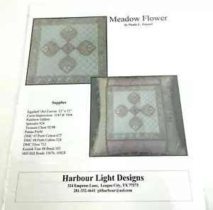 Harbour Light Designs Needlepoint Chart Pattern Meadow Flower Paula Towner - Picture 1 of 10
