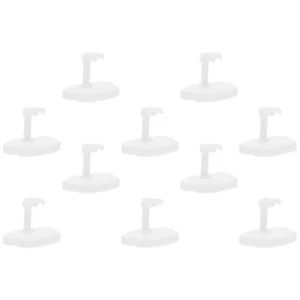 10 Pezzi Supporto per Bambole Piccolo Espositore Supporto Bambole Action Figure - Foto 1 di 12