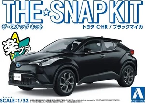 AOSHIMA The Snap Kit 1/32 TOYOTA C-HR Black Mica Plastic Model Kit - Picture 1 of 3