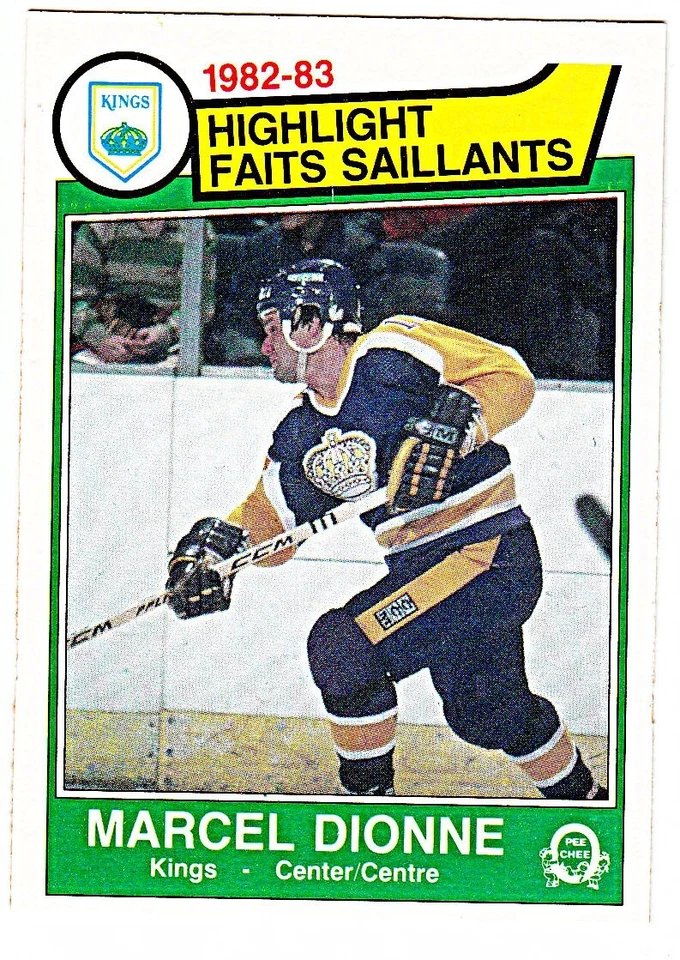 1983-84 O-PEE-CHEE #151 MARCEL DIONNE Los Angeles Kings Hockey Card - Image 1 of 1
