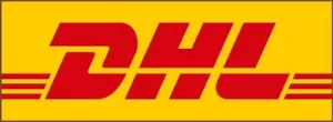 DHL Logo Toppe Termoadesive e Adesivi - Picture 1 of 1