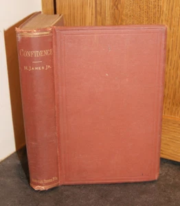 Henry James / Confidence 1880 Literatur 1. US Ausgabe Riverside Press HC - Bild 1 von 8