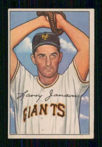 1952 BOWMAN # 90 LARRY JANSEN 18012 - Picture 1 of 2