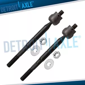 Both (2) Front Inner Tie Rod End Links for Lexus RX330 RX350 Toyota Highlander - Picture 1 of 7