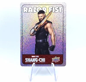 2022 UD Shang Chi Razor Fist Holo Foil Spectromatic Sticker Marvel Upper Deck - Picture 1 of 12