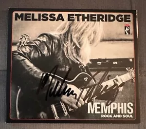 Melissa Etheridge Autographed CD Memphis Rock and Roll - Picture 1 of 6
