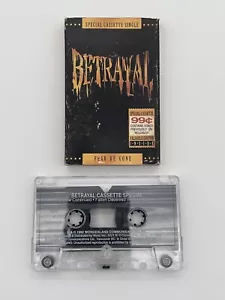 Betrayal - Fear Be Gone - Special Cassette Single - Thrash W/ Music & Interview - Picture 1 of 3