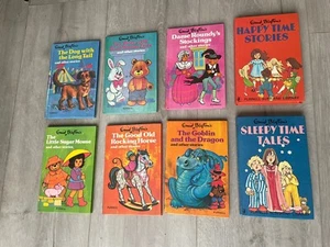 Lot Of 8 Enid Blyton hardback books vintage Purnell short stories - Picture 1 of 10