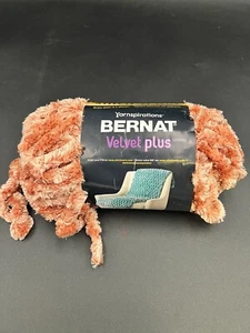 Bernat Velvet Plus rojo óxido 100 % poliéster 78 yardas - Imagen 1 de 7