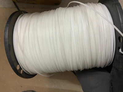 WELDIPLAST HDPE Polyethylene Plastic Welding Coils 0.5lb 100ft x 3mm 1/8 -5/32 Natural