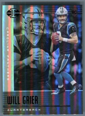 2019 Panini Illusions Carolina Panthers Will Grier #96 Rookie - Image 1 of 2