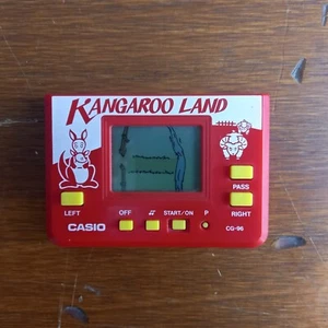 Casio Kangaroo Land FUEGO Argie raro vintage portatile - Foto 1 di 6