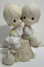 Precious Moments Love One Another Porcelain Figurine E1376 1978
