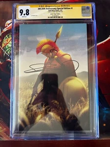 300 25th Anniversary Special Edition #1 CGC 9.8 Signed By Frank Miller Bartel - Picture 1 of 3