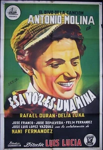 ANTONIO MOLINA, Esa Voz Es Una Mina, 1956 #10297 - Foto 1 di 1