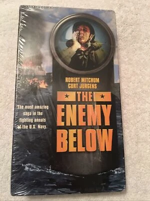Memorial Day Special The Enemy Below (VHS) 1957 Robert Mitchum Curt Jurgens  - Image 1 of 2