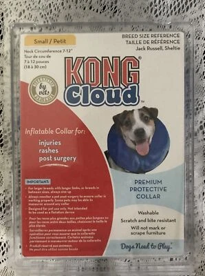 Coleira de cachorro OBO KONG nuvem cone donut, inflável, cão/gato - Pequeno, pescoço 7-12" - Imagem 1 de 2