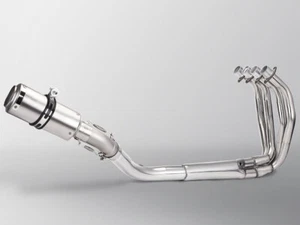 FOR Kawasaki Ninja ZX4RR ZX4R 2023 Full System Exhaust Steel Muffler Front Pipe - Picture 1 of 1
