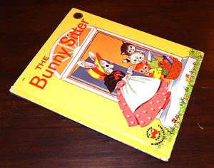 The Bunny Sitter by Virginia Grilley 1963 Wonder Book Hardcover - Bild 1 von 1