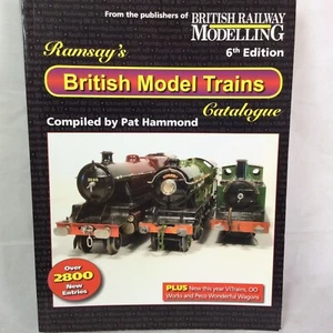 Ramsay's British Model Trains Catalogue Book 6th Edition by Pat Hammond - Foto 1 di 18