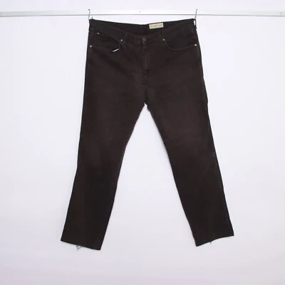 Wrangler Arizona Stretch Vaqueros Usados W40 L34 (Cod.Q673) Marrón Talle Alto - Imagen 1 de 4