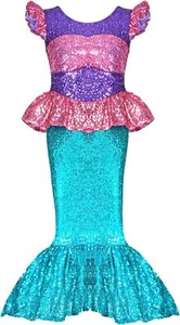 Spooktacular Creations Girls Mermaid Costume for Halloween Dress Up, 3T(3-4yrs) - Picture 1 of 5