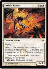 Shriek Raptor *Common* Magic MtG x1 New Phyrexia SP