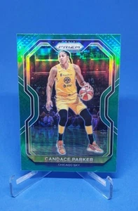 2021 Panini Prizm WNBA #76 CANDACE PARKER Green Prizm Chicago Sky - Picture 1 of 2