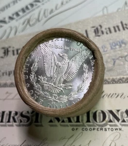 1878-1904 Morgan Silver Dollar Roll - 10 Coin Roll CC Mint Ender BU Uncirculated - Picture 1 of 10
