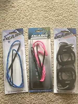 *NEW* Excalibur Matrix Crossbow String # 1992 Blue, Pink, & String Changer! BNIB - Image 1 of 2
