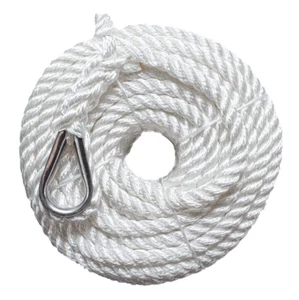 Waveline 10mm Polyester Anchor Line 30m with Thimble Eye - Picture 1 of 1