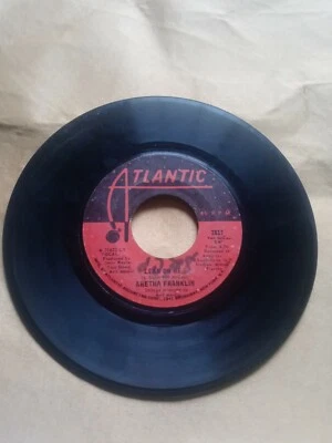 Spanish Harlem/Lean On Me - Aretha Franklin 7" -  Northern Soul 45 rpm Atlantic Foto 1 de 4