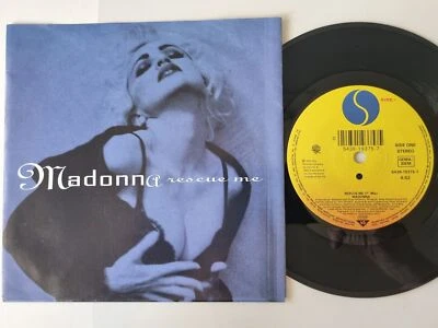 Madonna - Rescue Me 7'' Vinyl Germany - Image 1 of 4
