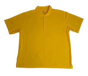 Polo de golf UltraClub para hombre fresco y seco dorado de trabajo talla 2XL - Imagen 1 de 3