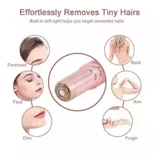 Facial Hair Removal for Women USB Rechargeable Electric Shaver & Bikini Trimmer - Picture 1 of 12