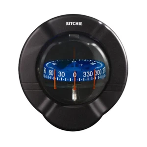 Ritchie SR-2 Venture Sail Boat Compass w/Clinometer bundle- Bulkhead Mount - Bl - Picture 1 of 1