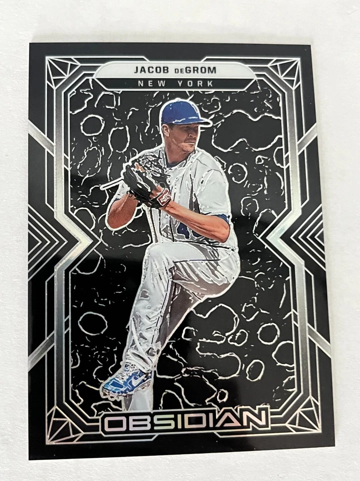 JACOB DEGROM 2022 Panini Chronicles Baseball Obsidian - Image 1 of 1