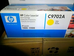 C9702A Original HP versiegelter gelber Toner HP 1500 2500 - Bild 1 von 2