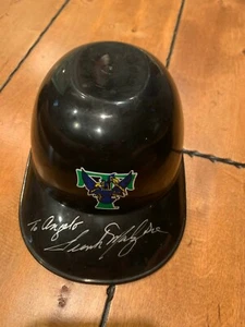 Frank Malzone SIGNED TRENTON THUNDER mini helmet 7" AUTO BOSTON RED SOX - Picture 1 of 3