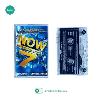 NOW 7 Now That's What I Call Music 7 Cassette Tape (2001) J-Lo Lifehouse Nelly - Image 1 of 2