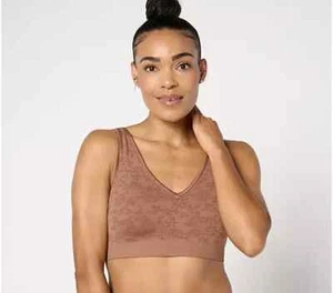 Breezies Seamless Floral Jacquard Wirefree T-Shirt BH-Nutmeg-34B-NEU-A648378 - Bild 1 von 2